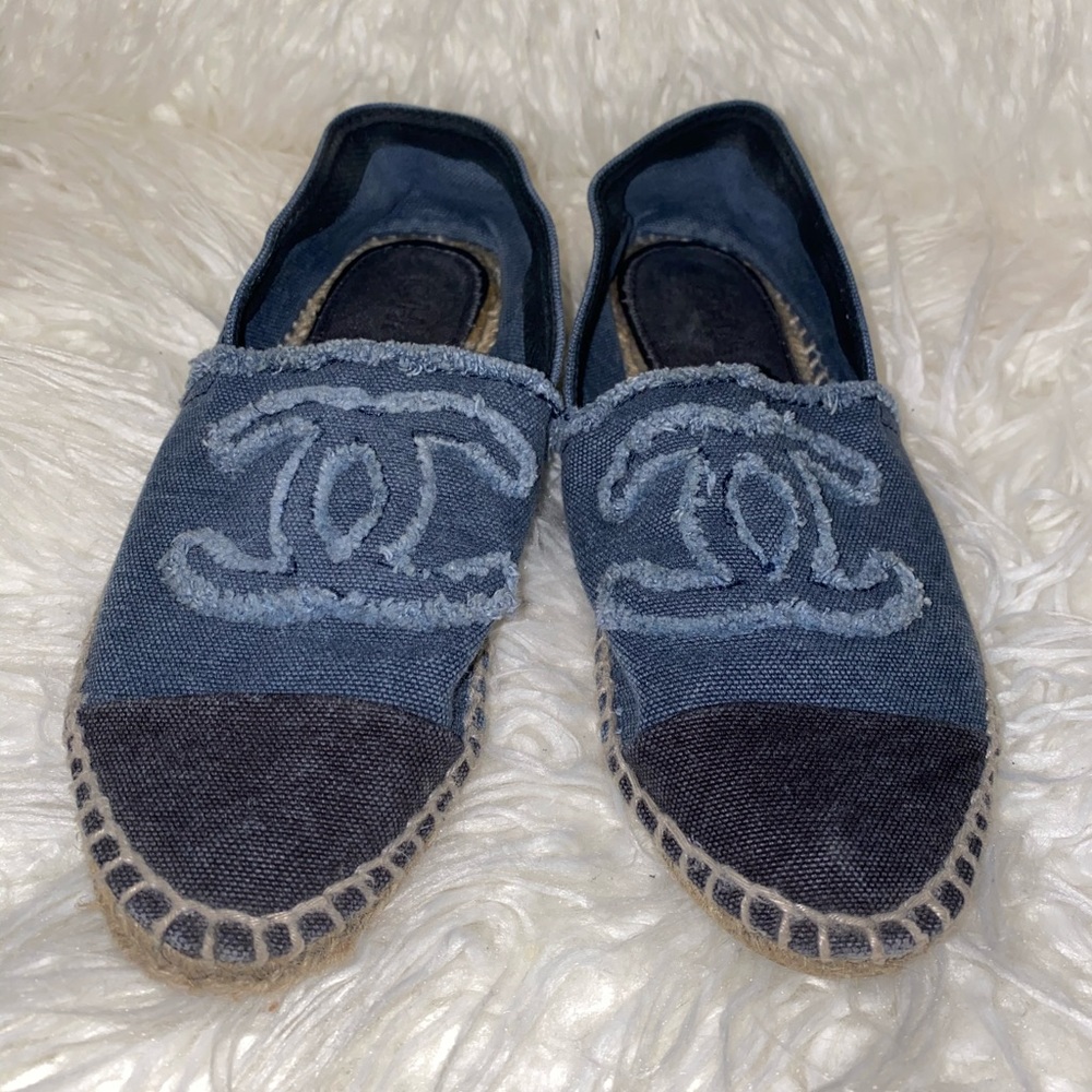 Sold out channel espadrille